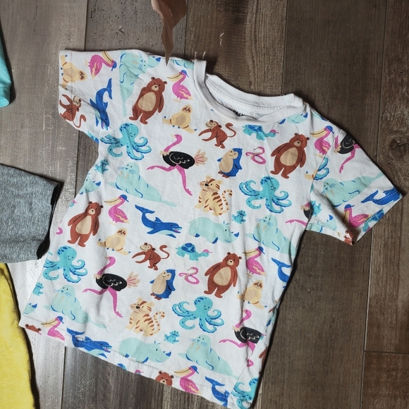 Alex & Jack and Garanimals Size 4T Boys Short Sleeve Casual T-Shirt Bundle GUC - Picture 14 of 15